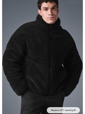 ALO Yoga Men’s Sherpa Stage Puffer